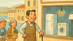 Ανέκδοτο: Πώς λέγεται κουτσός πωλητής στον Βόλο;