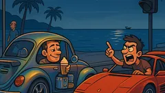 Ανέκδοτο: Παραλιακή, 2 τα ξημερώματα…