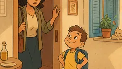 Ανέκδοτο: Πόση ώρα ήσουν σήμερα σχολείο;