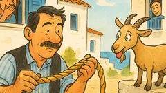 Ανέκδοτο: Ποιος έβαλε γράσο στο σχοινί μου;