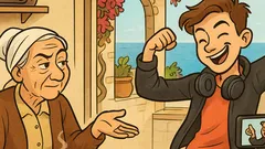 Ανέκδοτο: Γιαγιά, θέλω κινητό για TikTok!