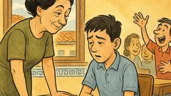 Ανέκδοτο: Γιατί δεν μιλάς ποτέ στην τάξη;