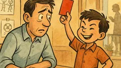 Ανέκδοτο: «Μου έβγαλαν κόκκινη κάρτα!»