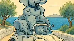 Ανέκδοτο: Πώς χωράνε 5 ελέφαντες σε Φολκσβάγκεν;