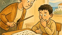 Ανέκδοτο: Η δασκάλα ρωτάει τον Μανώλη «Τι;»