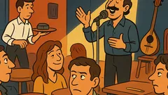 Ανέκδοτο: Στο κέντρο με τον Κορκολή…