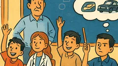 Ανέκδοτο: Στο δημοτικό, «Θέλω να γίνω υπουργός»