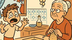 Ανέκδοτο: Γιαγιά! Γιαγιά! Χάθηκαν τα γλυκά!