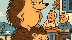 Ανέκδοτο: Δύο σκαντζόχοιροι ο ένας πάνω στον άλλον