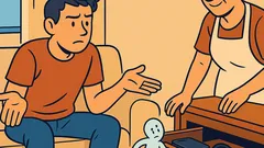 Ανέκδοτο: Μαμά, είδες το τηλεκοντρόλ;