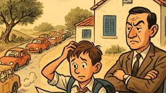 Ανέκδοτο: Μανώλη, γιατί άργησες πάλι σχολείο;