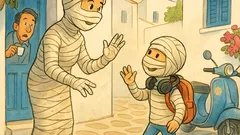 Ανέκδοτο: Τι είπε η μούμια στο παιδί;