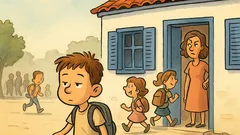 Ανέκδοτο: Τάκη, γιατί άργησες πάλι στο σχολείο;