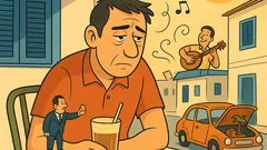 Ανέκδοτο: Τι συμβαίνει; Σε βλέπω πεσμένο