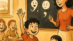 Ανέκδοτο: Η δασκάλα ρωτά για κόμμα-τελεία