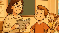 Ανέκδοτο: Η φιλόλογος στον Κωστάκη: «Γράψε πρόταση»