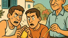 Ανέκδοτο: Ήταν δυο παλικάρια κι ένα λεμόνι