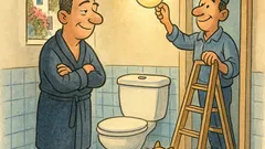 Ανέκδοτο: Καιρός ήταν να μου βάλουν φως