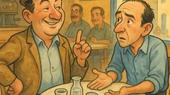 Ανέκδοτο: Στο καφενείο, πήρα αύξηση!