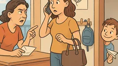 Ανέκδοτο: Η δασκάλα φωνάζει τη μαμά στο σχολείο