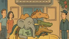 Ανέκδοτο: Πώς χωράνε πέντε ελέφαντες σε VW;