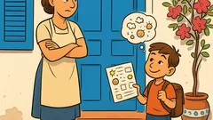 Ανέκδοτο: Ο Μανώλης γυρνάει με δελτίο