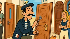 Ανέκδοτο: Πώς λέγεται ο Γάλλος που επισκευάζει πόρτες;