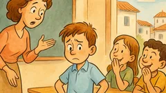 Ανέκδοτο: Μήτσο, γιατί άργησες στο σχολείο;