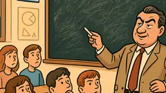 Ανέκδοτο: Ο Μανώλης γράφει 2+2=5