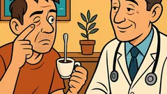 Ανέκδοτο: Πίνω καφέ, πονάει το μάτι