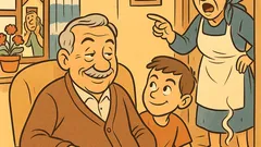 Ανέκδοτο: Παππού, γιατί πάντα στο αθόρυβο;