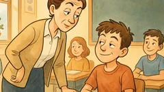 Ανέκδοτο: Η κυρία λέει «Γράψε πρόταση με στίξη»