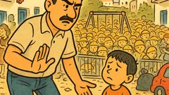 Ανέκδοτο: Μπαμπά, να πάω παιδική χαρά;