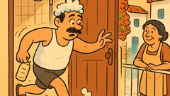 Ανέκδοτο: Πώς το λέει ο Λαρισαίος WASH&GO;