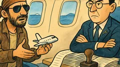 Ανέκδοτο: Ποια είναι η διαφορά αεροπειρατή-εφοριακού;