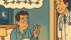 Ανέκδοτο: «Γιατρέ, δεν μπορώ να κοιμηθώ!»