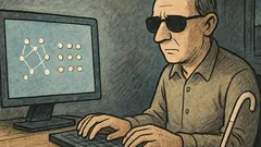 Ανέκδοτο: Τι κάνει τυφλός μπροστά σε υπολογιστή;