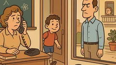 Ανέκδοτο: Η δασκάλα παίρνει τηλέφωνο τον μπαμπά