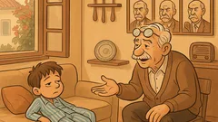 Ανέκδοτο: Παππού, σήμερα δεν θέλω σχολείο!