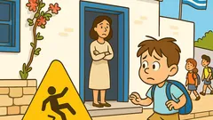 Ανέκδοτο: Τοτό, γιατί άργησες στο σχολείο;