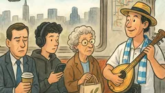 Ανέκδοτο: Στο μετρό της Νέας Υόρκης…