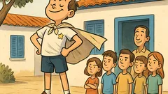 Ανέκδοτο: Μαμά, στο σχολείο με είπαν ήρωα