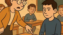 Ανέκδοτο: Γράψε μια πρόταση με θαυμαστικό