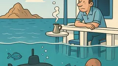 Ανέκδοτο: Κάτω απ’ τη θάλασσα, ποιος φτιάχνει καφέ;