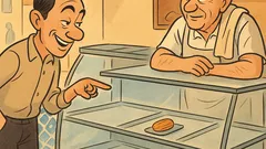 Ανέκδοτο: Πάει ένας στο ζαχαροπλαστείο...