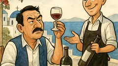 Ανέκδοτο: Ποιος είναι ο αγαπημένος οίνος;