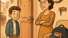 Ανέκδοτο: Μάνα, μπορώ να σε ρωτήσω κάτι;