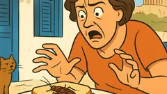 Ανέκδοτο: Τι είναι χειρότερο από κατσαρίδα;