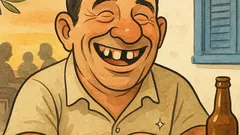 Ανέκδοτο: Με δύο δόντια στο μπαρ…