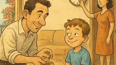 Ανέκδοτο: Μπαμπά, μπαμπά, τι σημαίνει οικονομία;